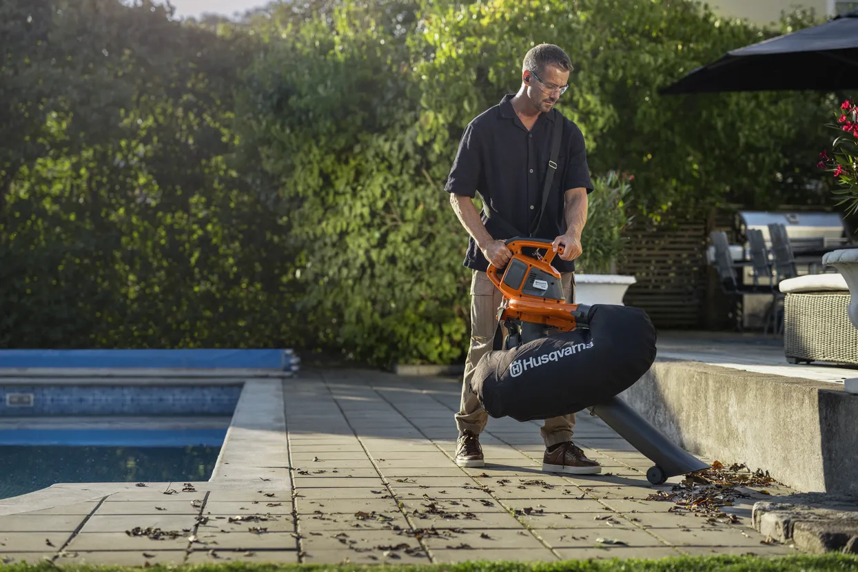 Akutoitel lehepuhur Husqvarna120iBV (B140 aku ja C80 laadija)