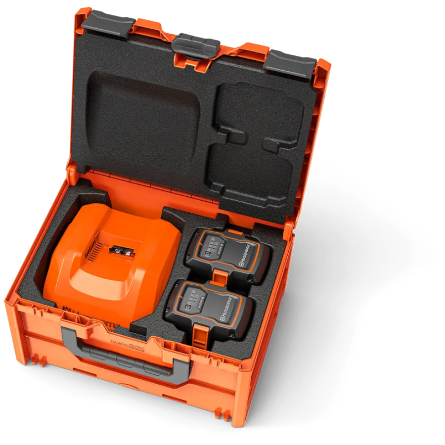 Husqvarna akude ja laadija komplekt BC1-UN Husqvarna Aspire™ teleskoopvars P4A