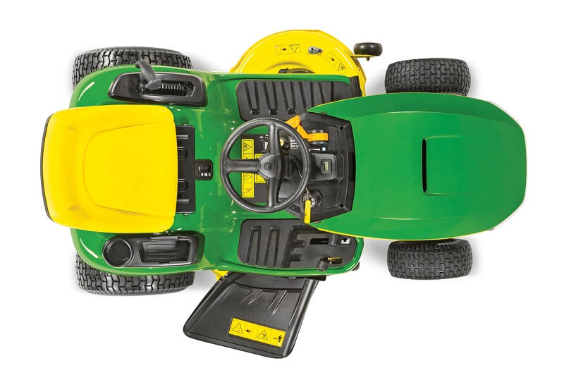 Murutraktor John Deere X107 (2026 toode)