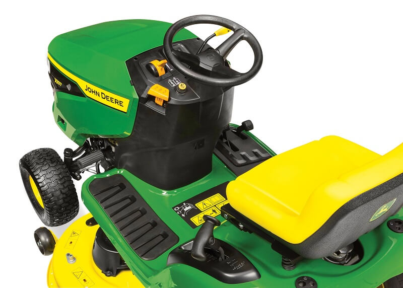 Murutraktor John Deere X107 (2026 toode)