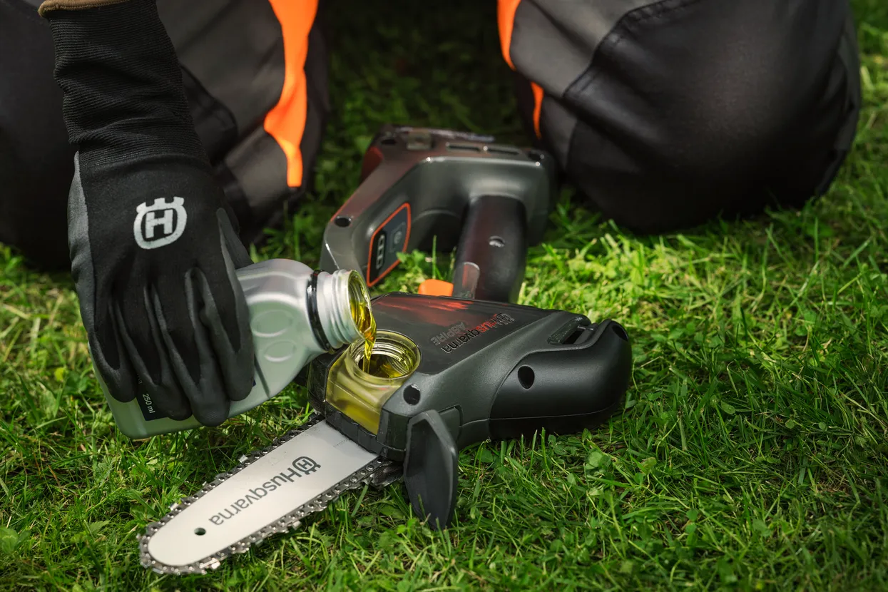 Akutoitel oksasaag Husqvarna Aspire™ P8X-P4A + Aspire™ teleskoopvars + aku ja laadija