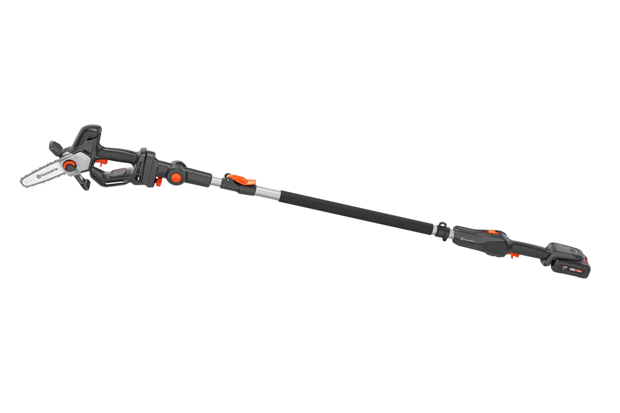 Akutoitel oksasaag Husqvarna Aspire™ P8X-P4A + Aspire™ teleskoopvars + aku ja laadija