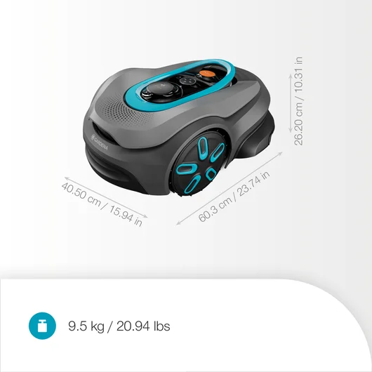 Robotniiduk Gardena smart SILENO sense 400 m² (kaablivaba)