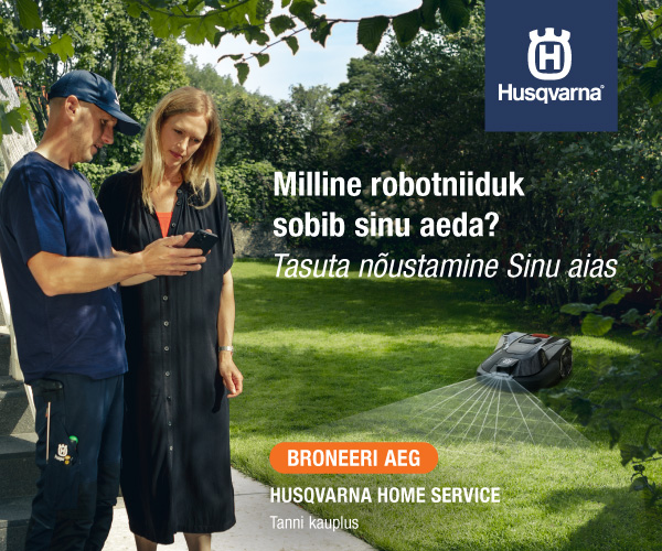 Tanni kauplus pakub ainsana Pärnumaal personaalset tasuta konsultatsiooni otse Teie koduaias, et leida Teie aiale sobivaim robotniiduki lahendus. Meie teenuste 