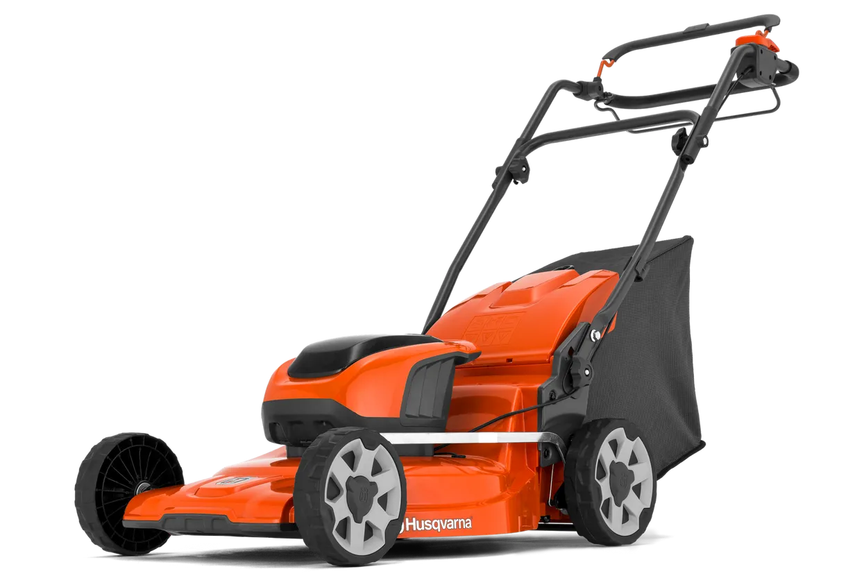 Akutoitel muruniiduk Husqvarna LC 142iS (ilma aku ja laadijata), vedav kogujaga
